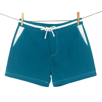 short-de-bain-bleu-marine-details-blancs-bluebuck-en-plastique-recycle-ceh